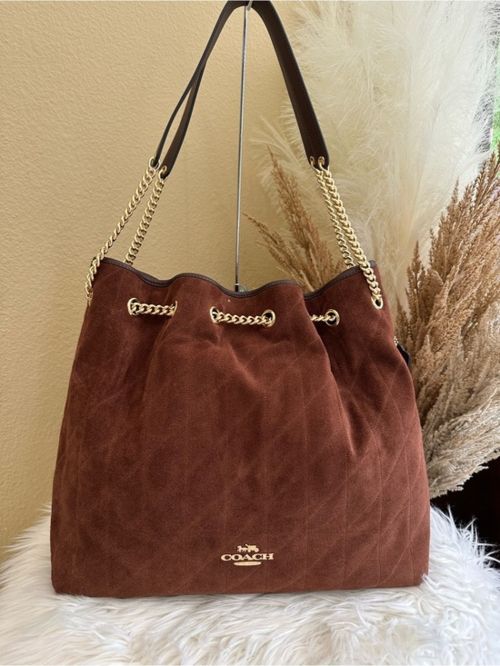 Coach Evelyn Large Shoulder Bag